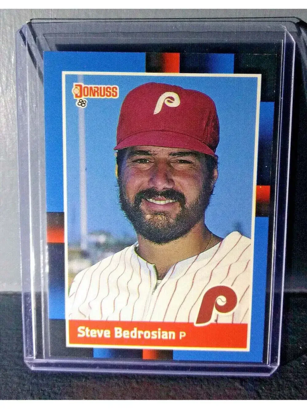 1988 Steve Bedrosian Donruss #62 Baseball Card
